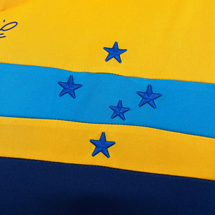 Camisa Cruzeiro Goleiro Retrô 2014/15 Amarela - Olympikus