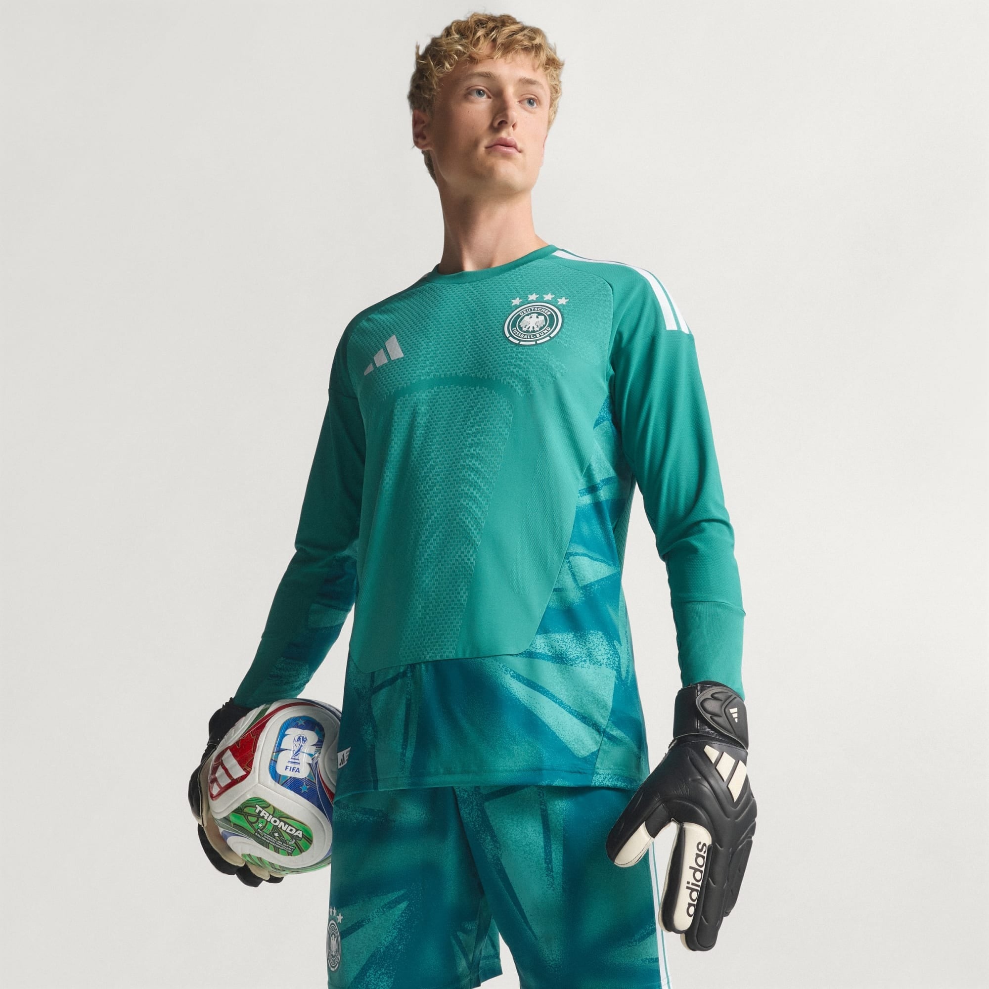 Camisa Goleiro Manga Longa Alemanha 2026/27 I Jogador