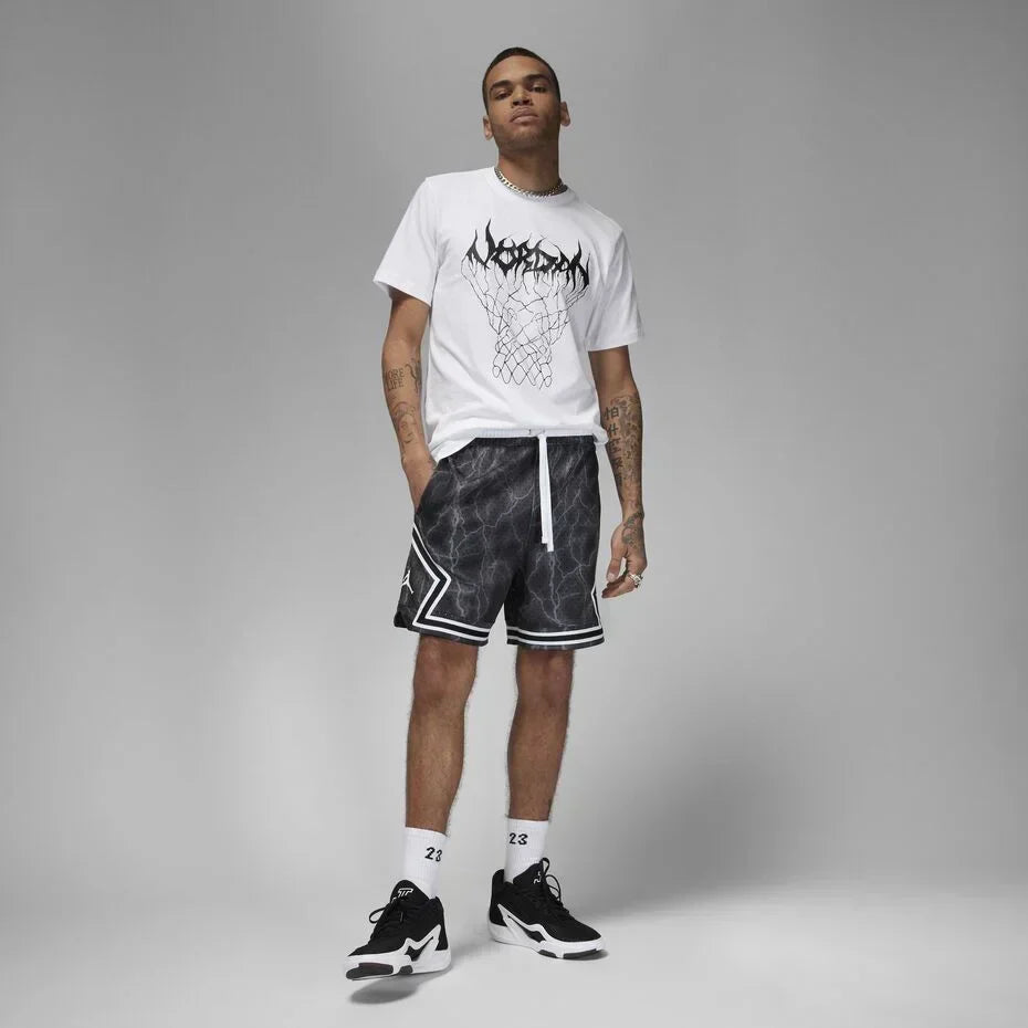 Shorts Jordan Diamond Black White