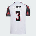 Camisa Adidas Flamengo 2025/26 II LÉO ORTIZ N° 3