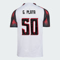 Camisa Adidas Flamengo 2025/26 II G. PLATA N° 50